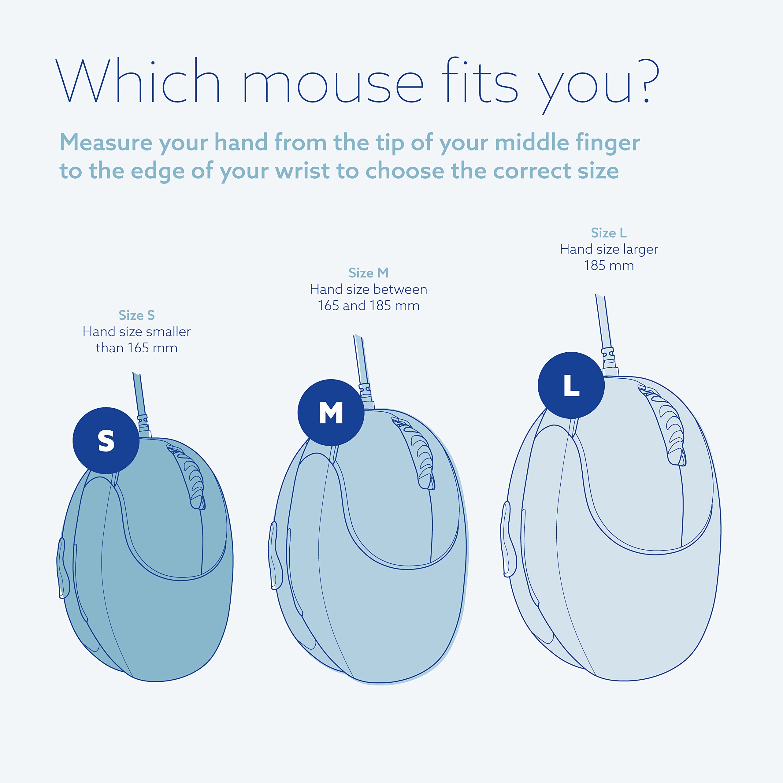R Go He Vertical Ergonomic Mouse Wireless, Large Left Hand, 1750 Dpi, 5 Buttons, Prevents Tennis Elbow/Mouse Arm Rsi  Compatible